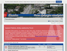 Tablet Screenshot of dyskusje.piastow.pl
